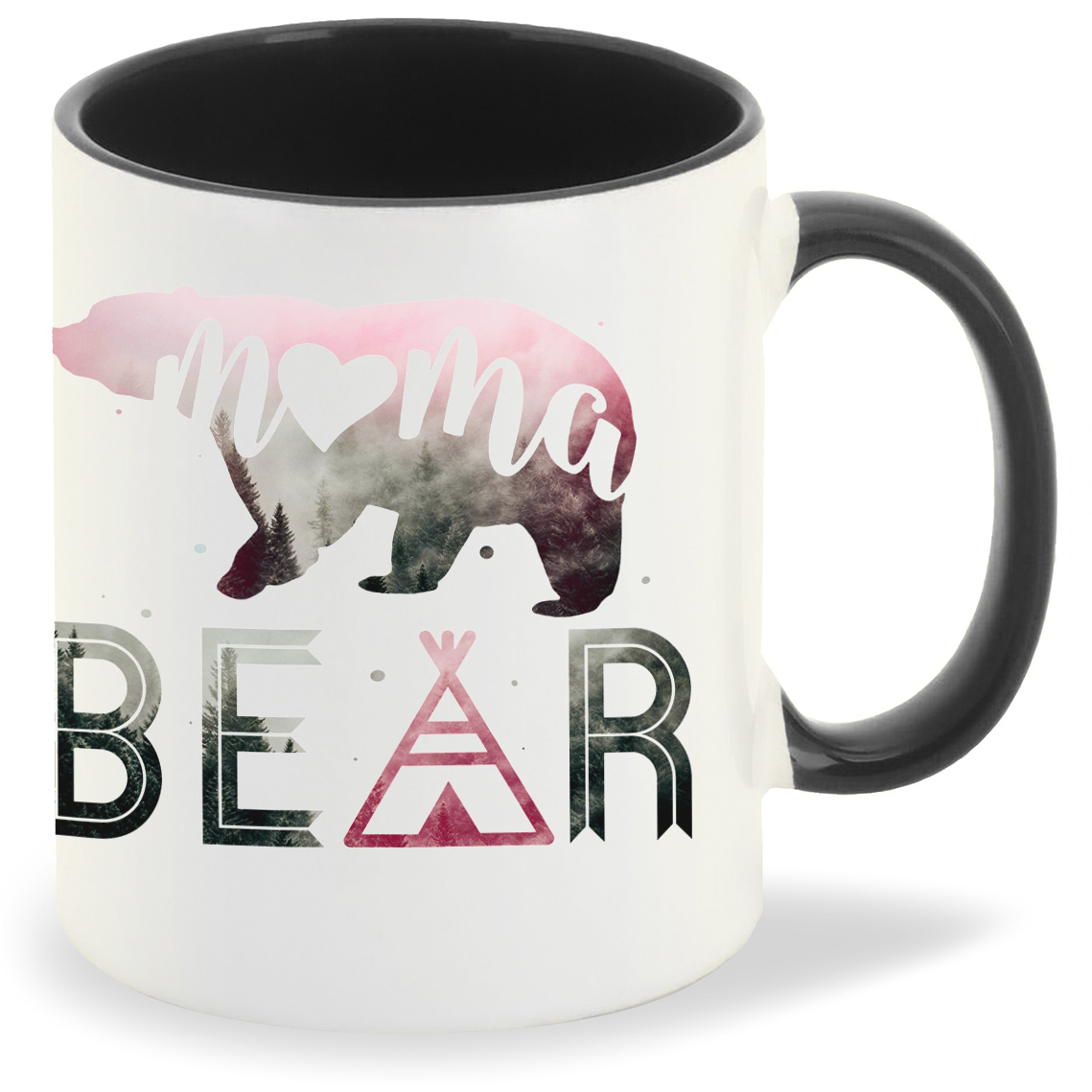 

Кружка CoolPodarok Семья Мама BEAR Мама медведь, Семья Мама BEAR Мама медведь