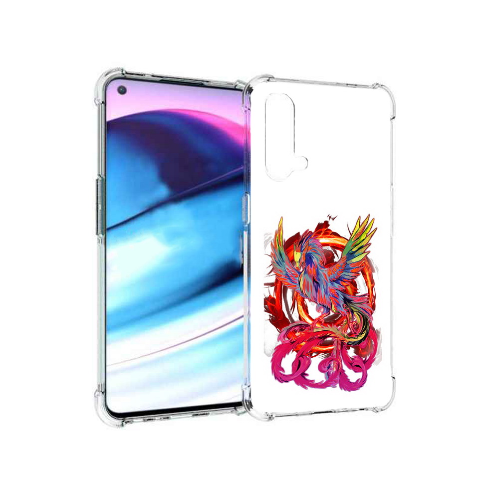 

Чехол MyPads Tocco для OnePlus Nord CE 5G красочный феникс (PT227196.126.414), Tocco