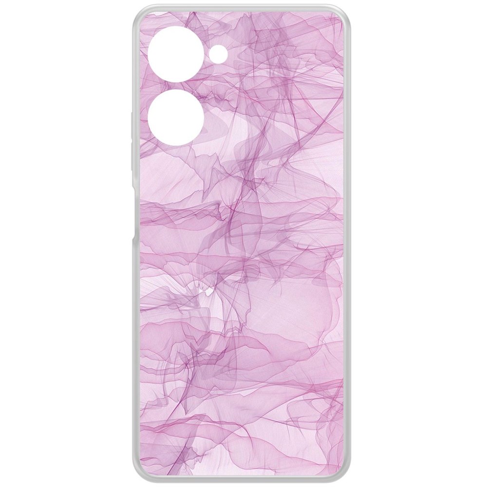 

Чехол-накладка Krutoff Clear Case Абстракт 4 для Realme 10 Pro, Прозрачный