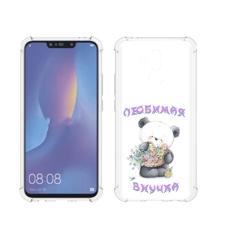 

Чехол MyPads Tocco для Huawei Mate 20 Lite Любимая внучка (PT117828.66.110), Прозрачный, Tocco