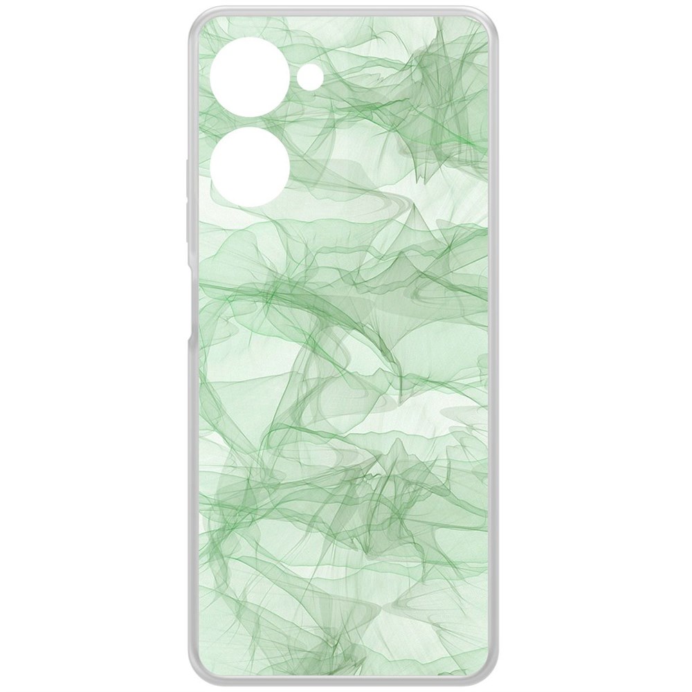 

Чехол-накладка Krutoff Clear Case Абстракт 8 для Realme 10 Pro, Прозрачный