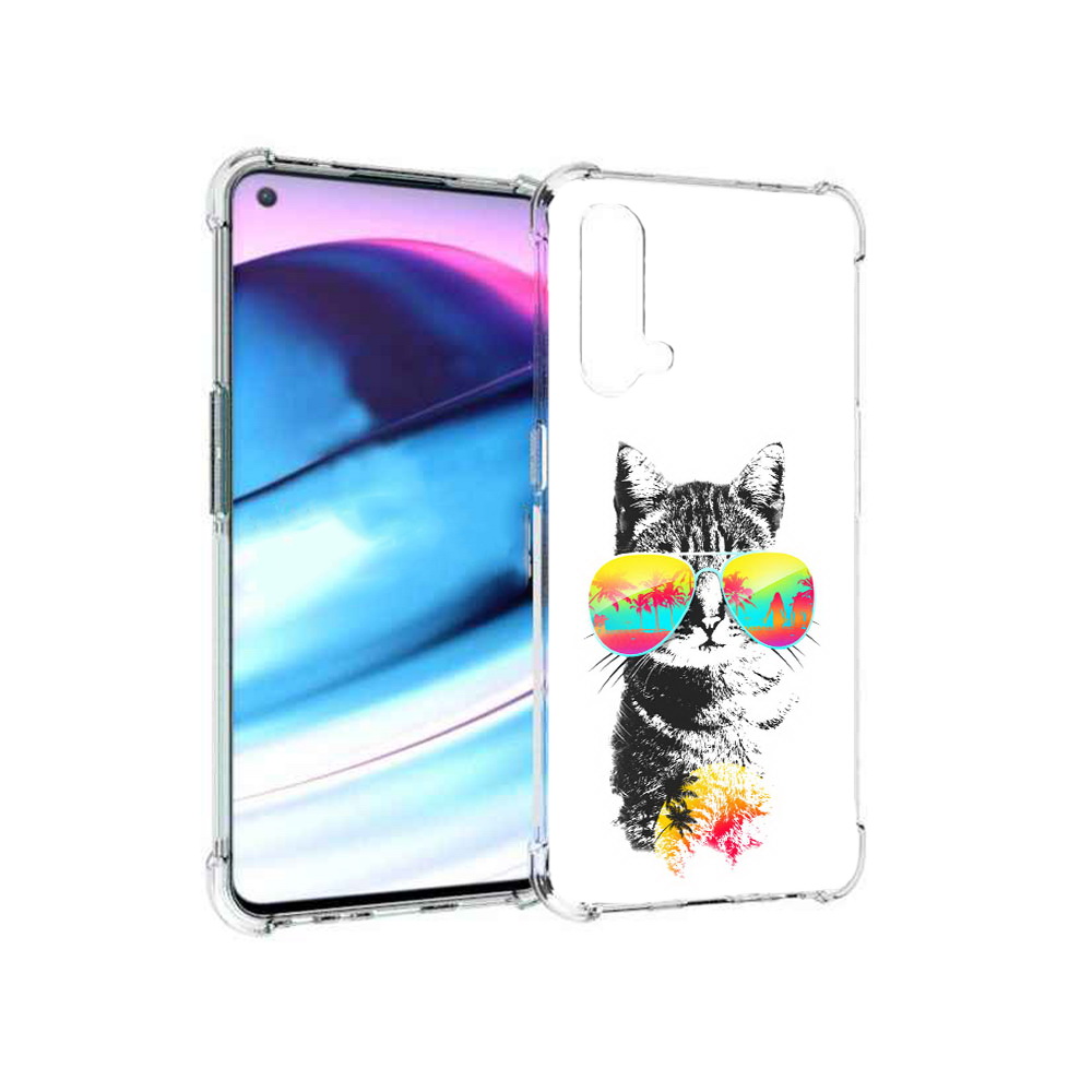 

Чехол MyPads Tocco для OnePlus Nord CE 5G крутой кот (PT227196.126.425), Tocco