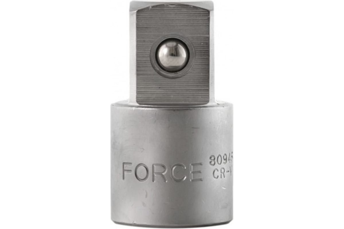 FORCE 80946 Адаптор 1/2 х 3/4 force адаптор 3 8 х 1 2 с отверстием под вороток 80634