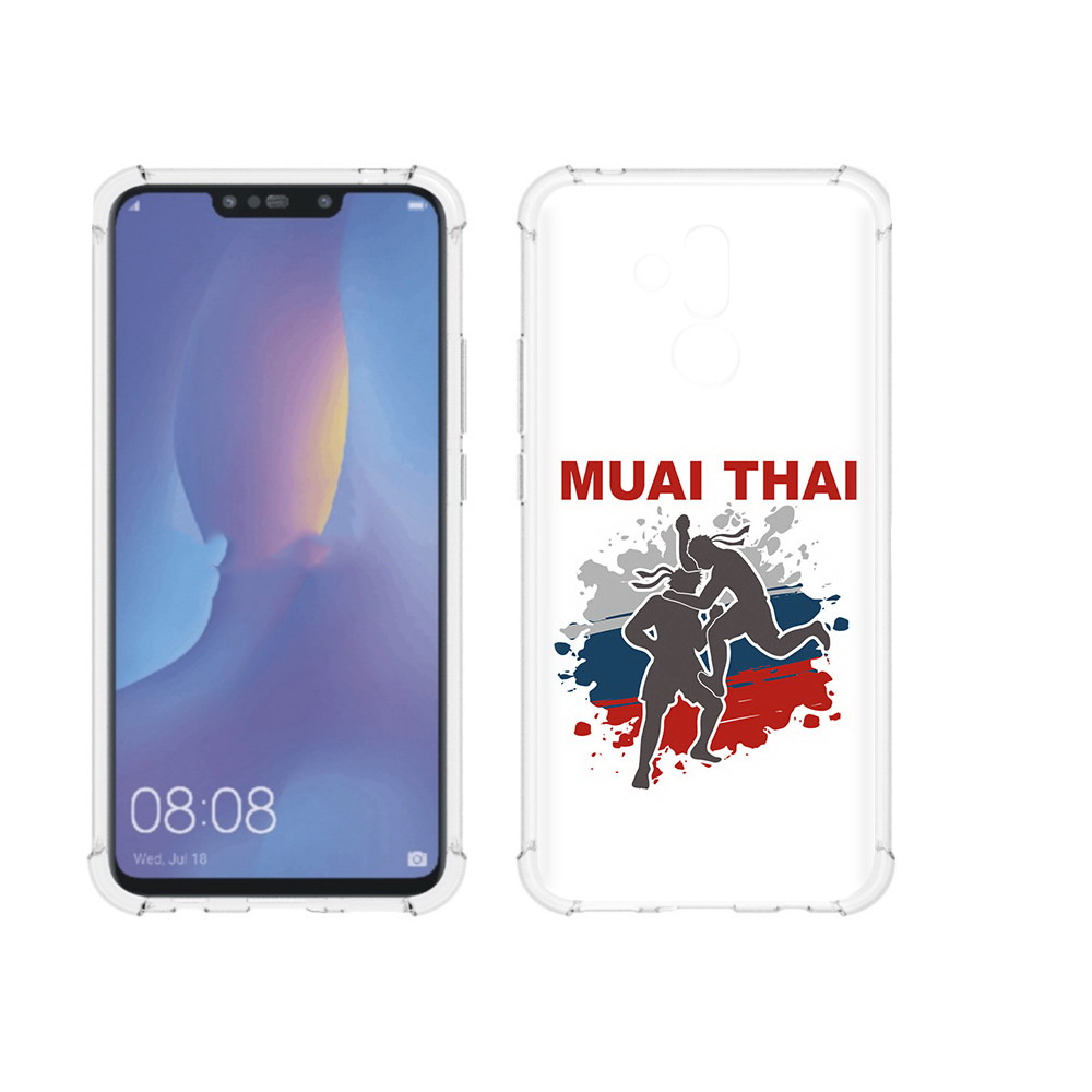 

Чехол MyPads Tocco для Huawei Mate 20 Lite Муайтай (PT117828.66.123), Прозрачный, Tocco