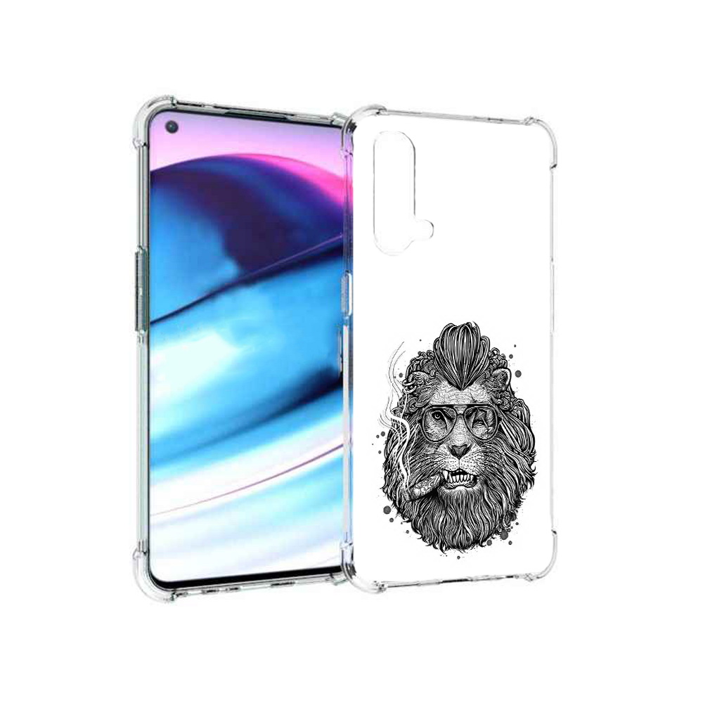 

Чехол MyPads Tocco для OnePlus Nord CE 5G курящий лев (PT227196.126.432), Tocco