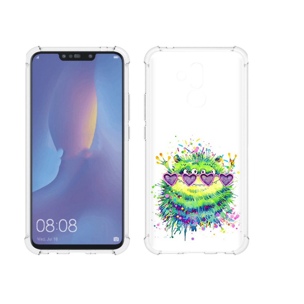 

Чехол MyPads Tocco для Huawei Mate 20 Lite Пушистый персонаж (PT117828.66.142), Прозрачный, Tocco