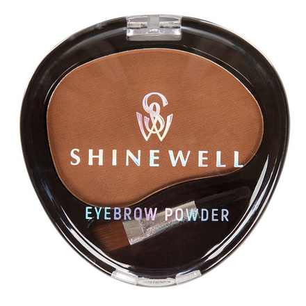 Тени Shinewell Brow Secret тон 2 shinewell тени для бровей с кисточкой