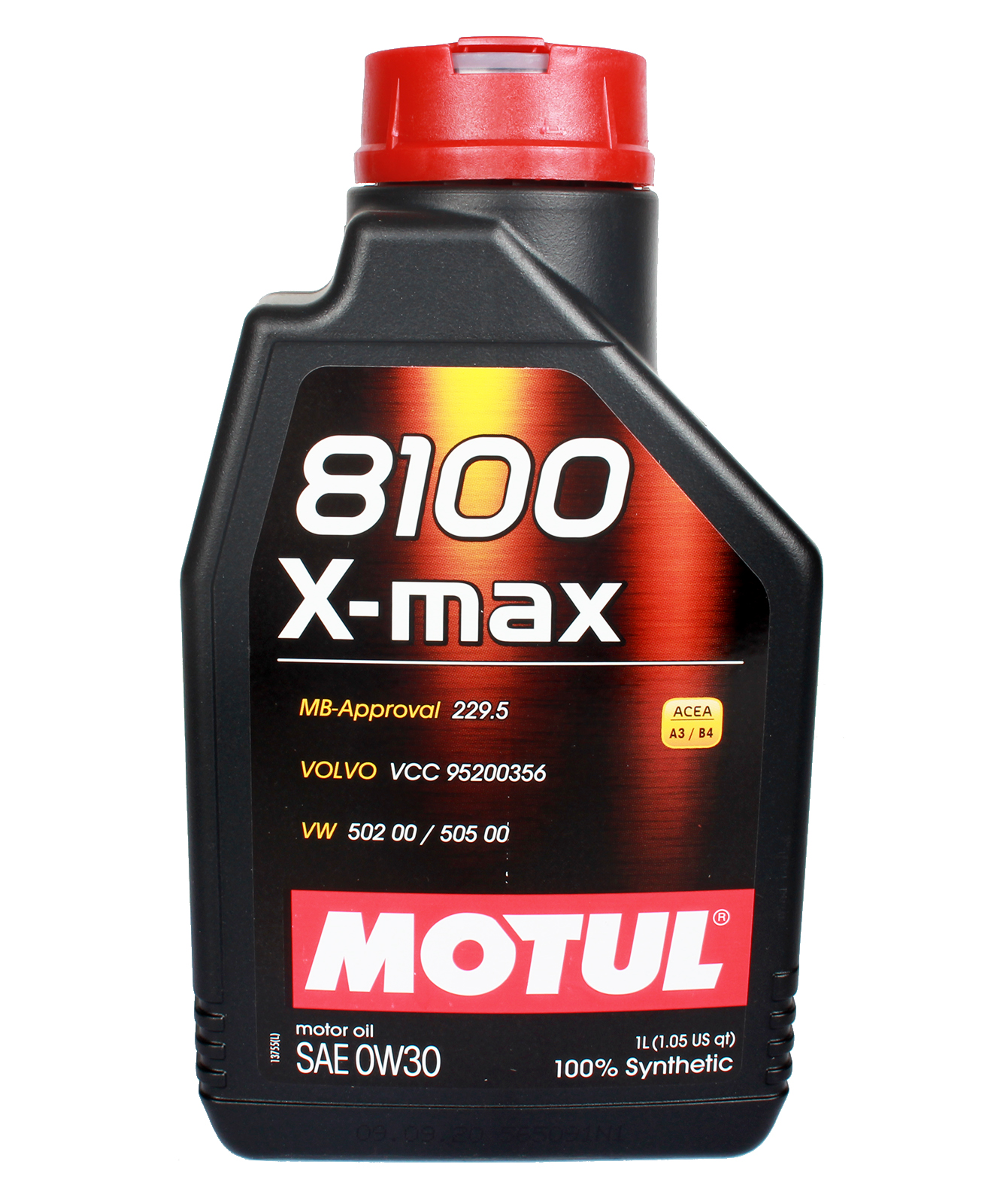 

Масло моторное MOTUL 8100 X-MAX 0W30 1л A3/B4