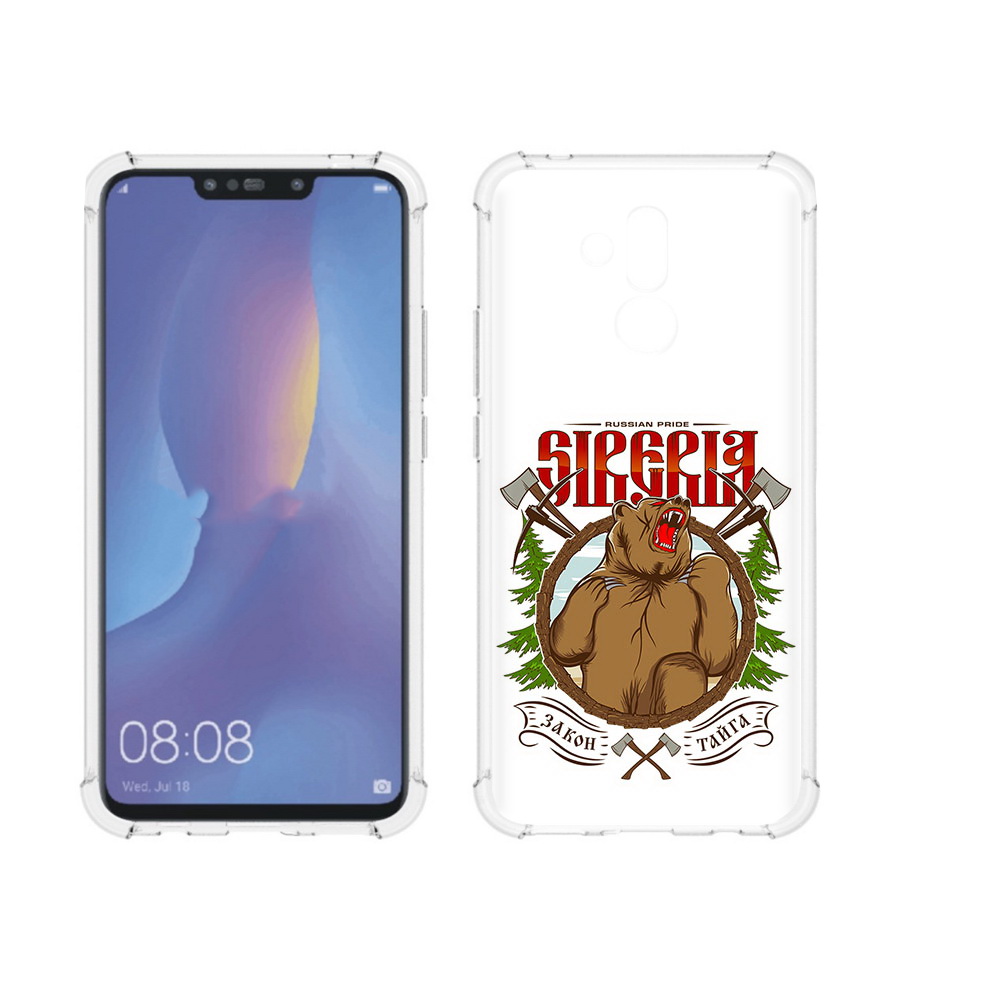 

Чехол MyPads Tocco для Huawei Mate 20 Lite Тайга (PT117828.66.168), Прозрачный, Tocco