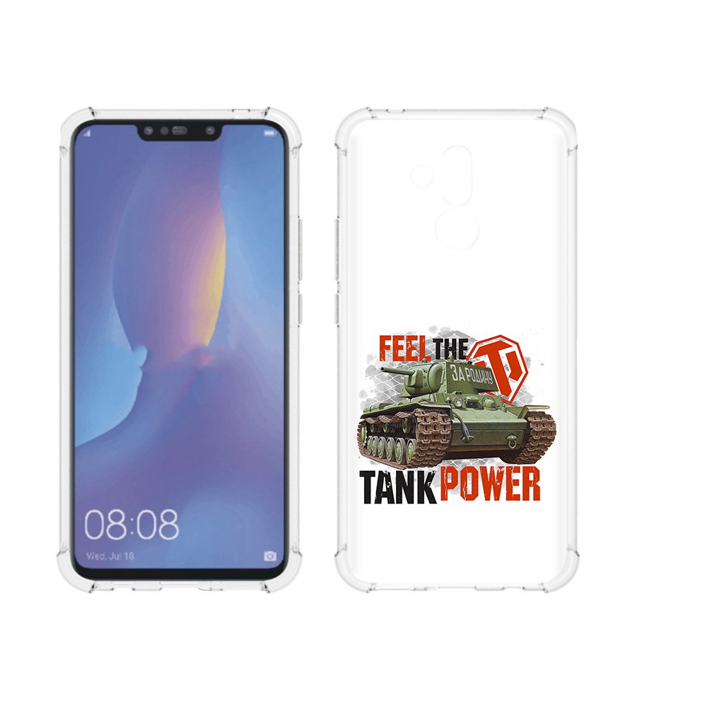 

Чехол MyPads Tocco для Huawei Mate 20 Lite Танк (PT117828.66.169), Прозрачный, Tocco