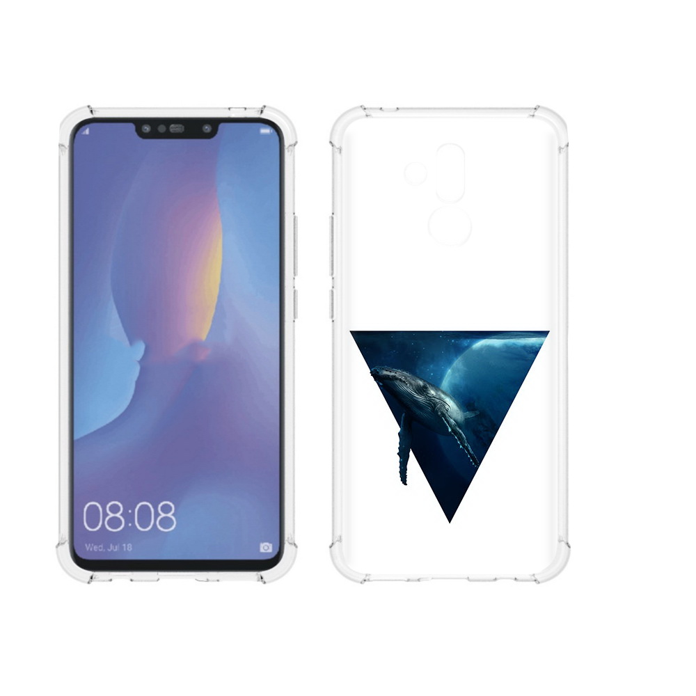

Чехол MyPads Tocco для Huawei Mate 20 Lite 3D кит (PT117828.66.2), Прозрачный, Tocco