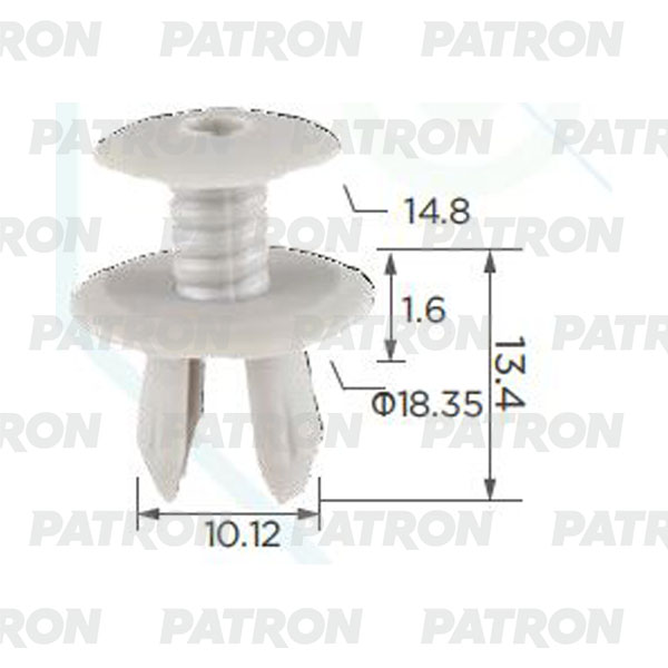 

Клипса Автомобильная PATRON P370934