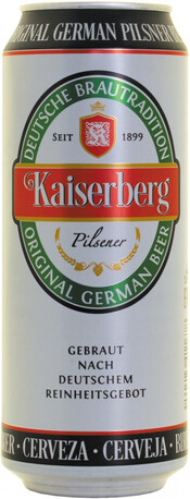 

Пиво Denninghoffs Kaiserberg Pilsener ж/б 4,9% 0,5 л, Светлое