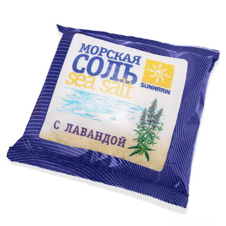 

Соль для ванн Sunmarin «С лавандой» 1кг