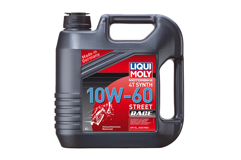 

Моторное масло LIQUI MOLY Street Race 10W60 4T 4л