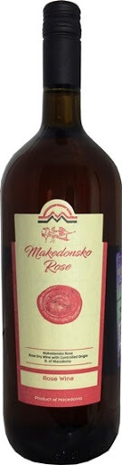 

Вино VVM GD Tikves Makedonsko розовое сухое 1,5л