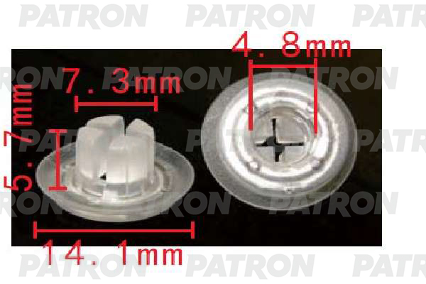 

Клипса Автомобильная PATRON P371483