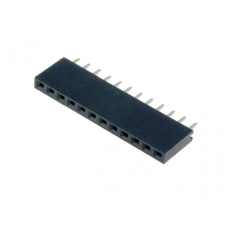 

Гнездо на плату PBS-14 (DS1023-1x14), прямое черное