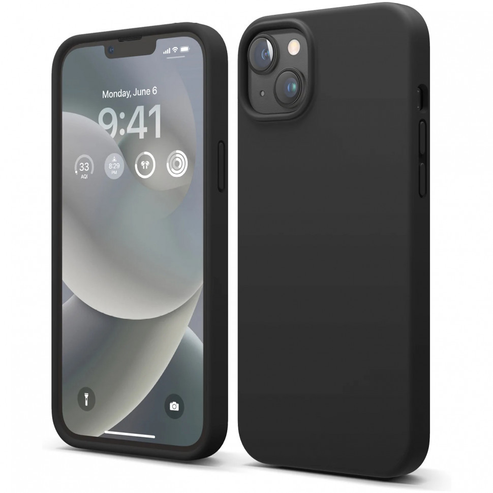 Чехол Elago Soft silicone для iPhone 14 Plus Черный ES14SC67-BK 1862₽