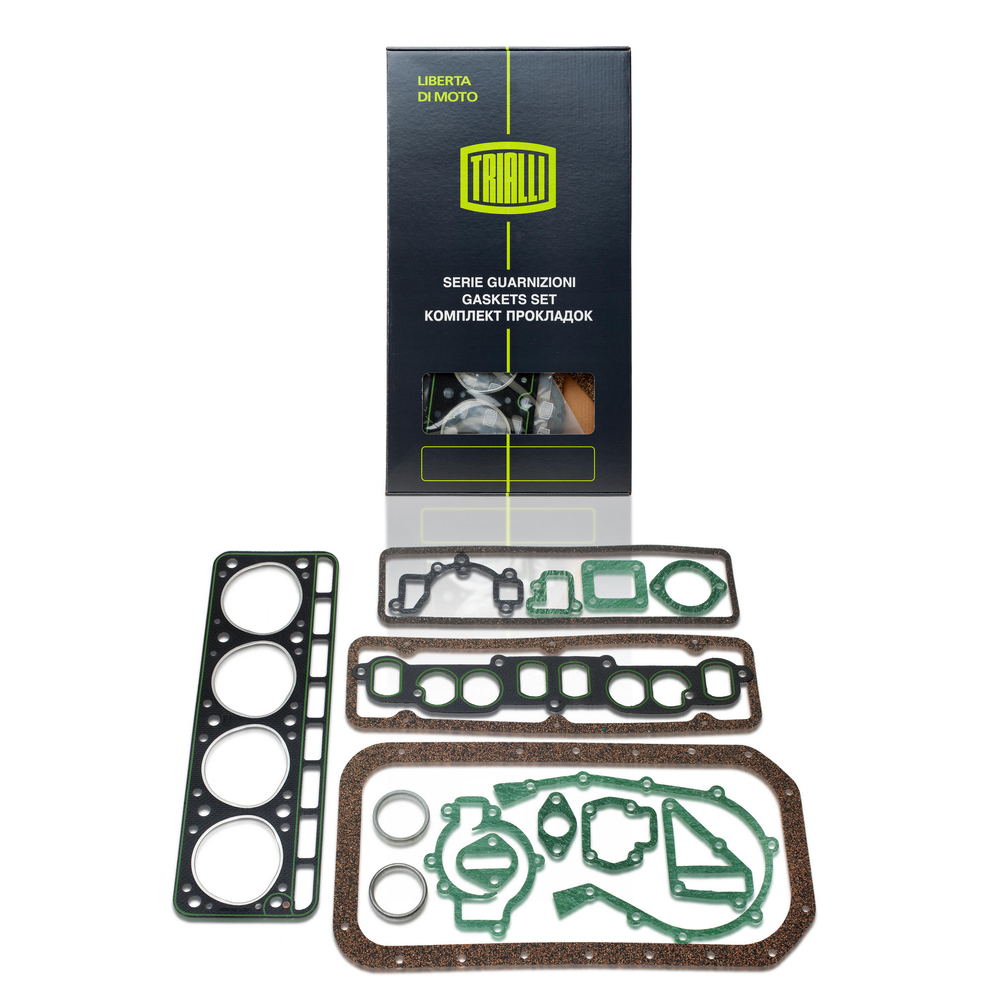 

Комплект прокладок двигателя ГАЗ 2410 TRIALLI GZ 101 7018