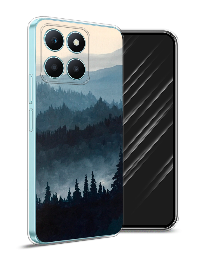 

Чехол Awog на Honor X6A "Туманные горы", Бежевый;серый;черный, 6122050-1
