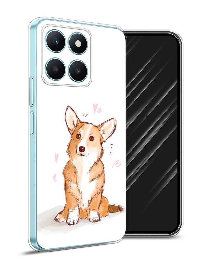 

Чехол Awog на Honor X6A "Корги любовь", Бежевый;белый, 6122050-1