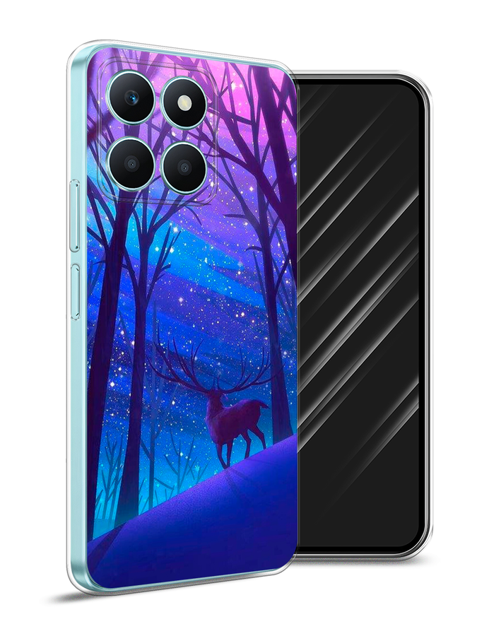

Чехол Awog на Honor X6A "Северный олень", Фиолетовый;голубой;синий, 6122050-1