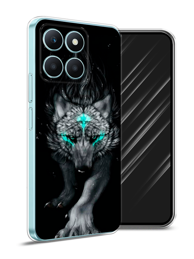 

Чехол Awog на Honor X6A "Волшебный волк", Черный;серый, 6122050-1