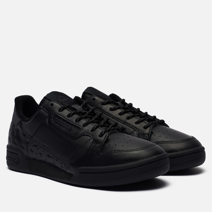 

Кроссовки adidas Originals x Pharrell Williams Continental 80 чёрный, размер 40.5 EU, Черный, x Pharrell Williams Continental 80