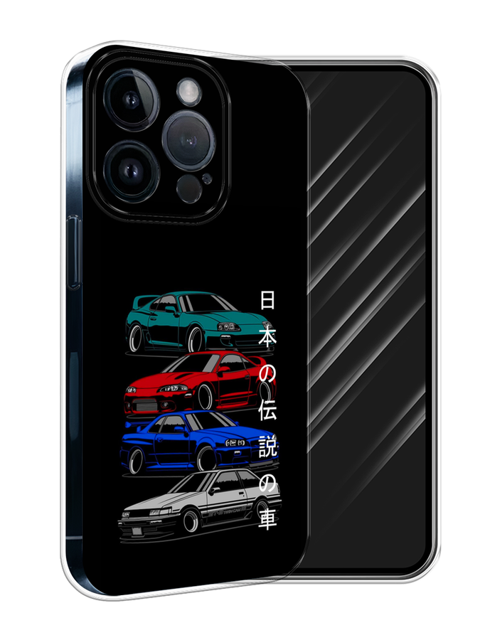 

Чехол Awog на Apple iPhone 15 Pro "JDM Legend cars", Зеленый;красный;синий, 15750-1