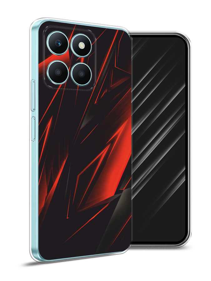 

Чехол Awog на Honor X6A "Игровой фон", Бордовый;красный;черный, 6122050-1