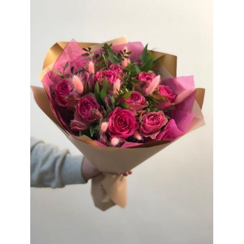 

Букет Vornikov Bouquets Розовые мечты, Букет с розами