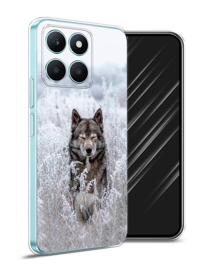

Чехол Awog на Honor X6A "Волк в поле", Белый;черный, 6122050-1