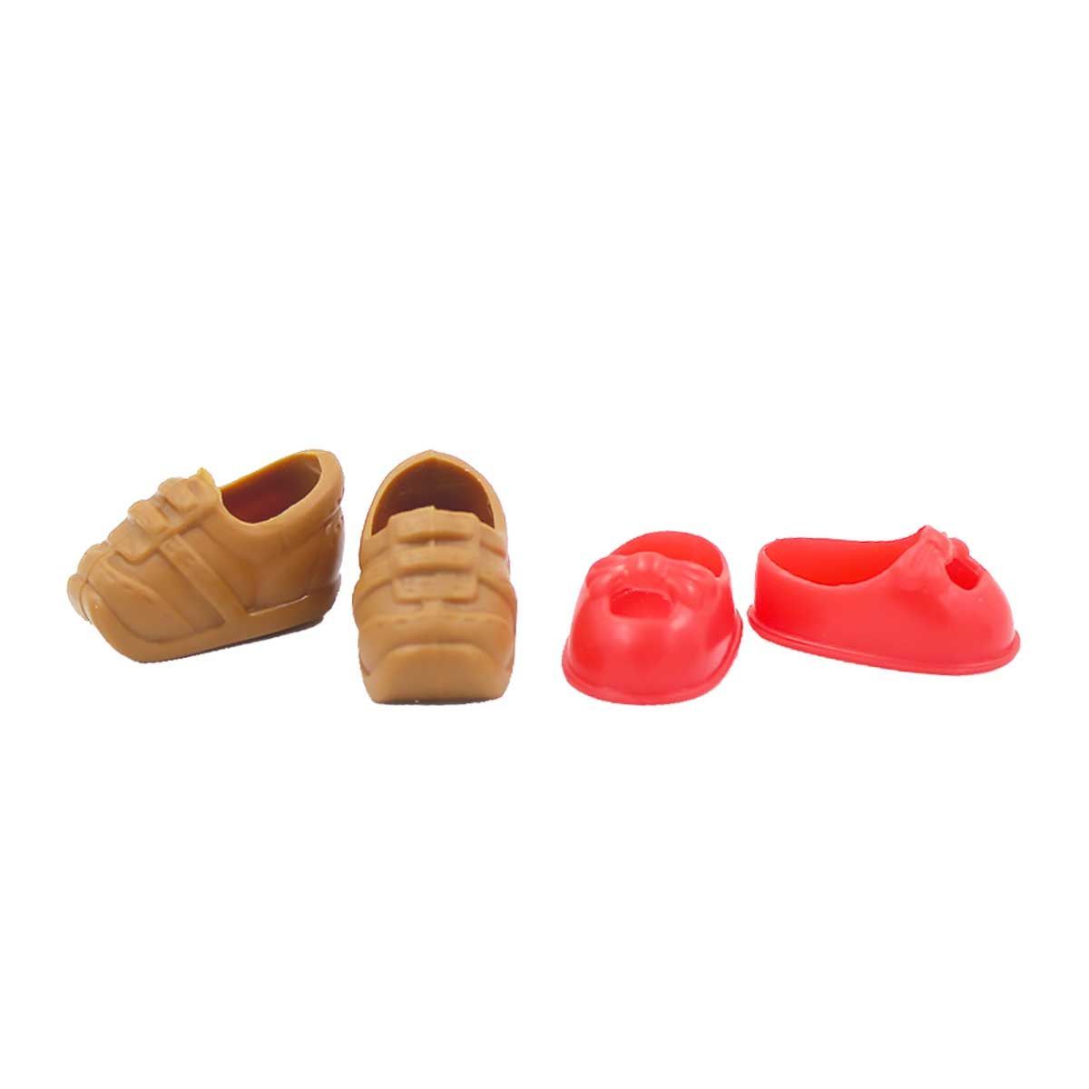Обувь Dolls Accessories для кукол Еви на широкую стопу 1,8 см 2 пары Кроссовки