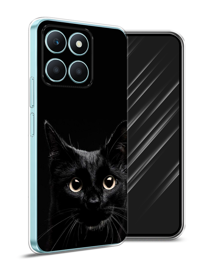 

Чехол Awog на Honor X6A "Добрый кот", Черный, 6122050-1