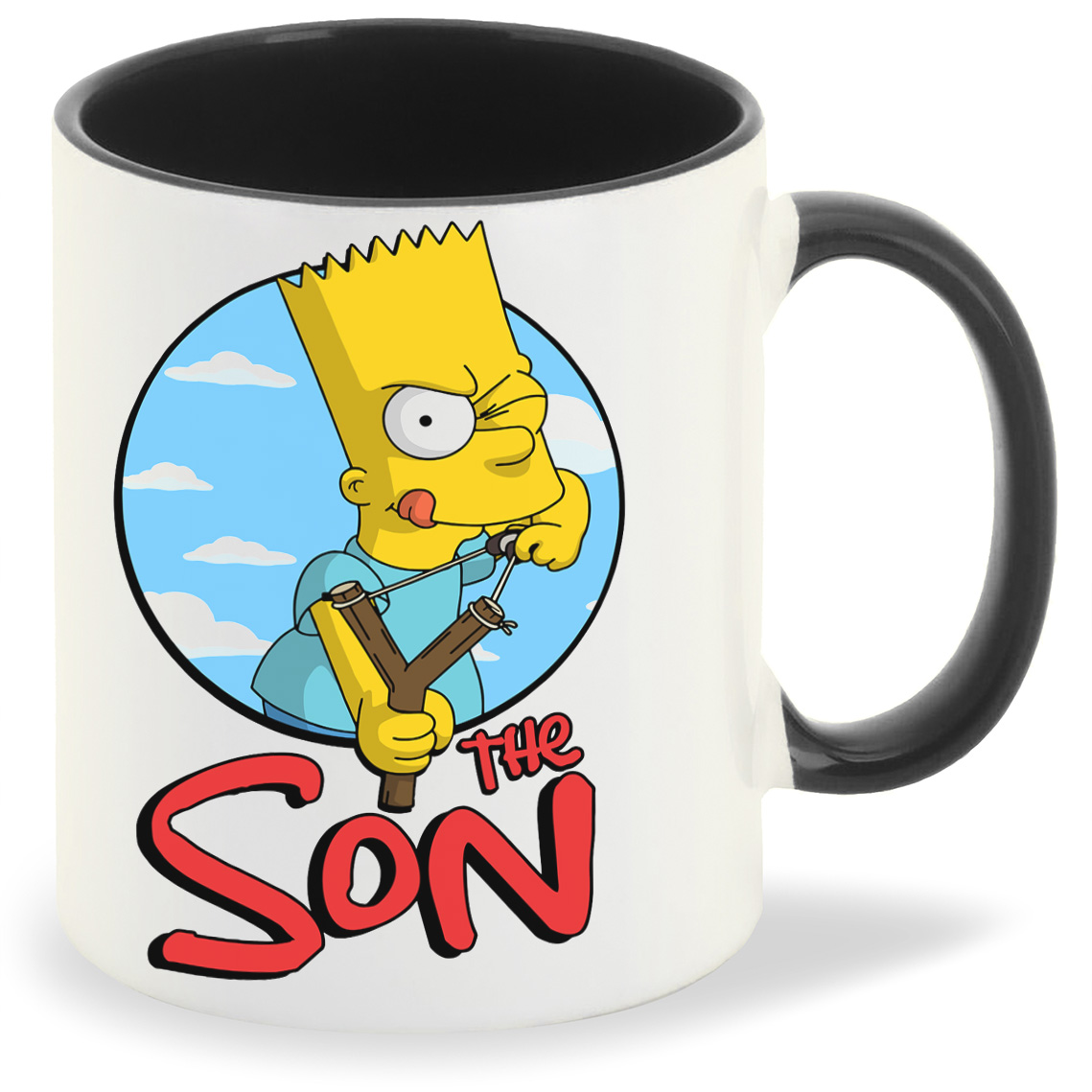 

Кружка CoolPodarok Прикол Семья Симпсоны The son Сын, Прикол Семья Симпсоны The son Сын