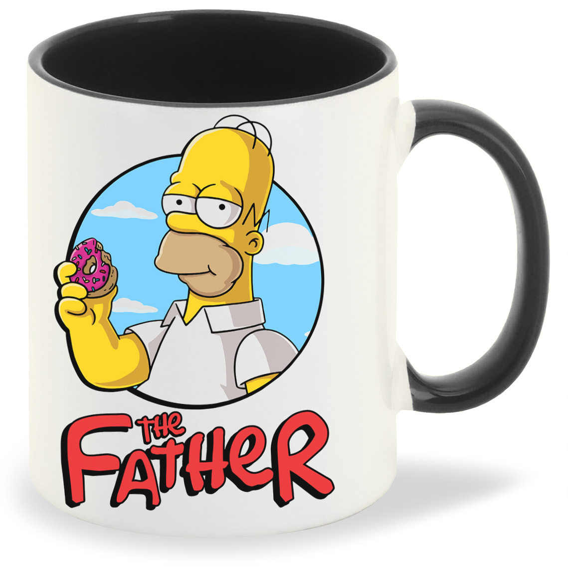 

Кружка CoolPodarok Прикол Семья Симпсоны The father Папа, Прикол Семья Симпсоны The father Папа