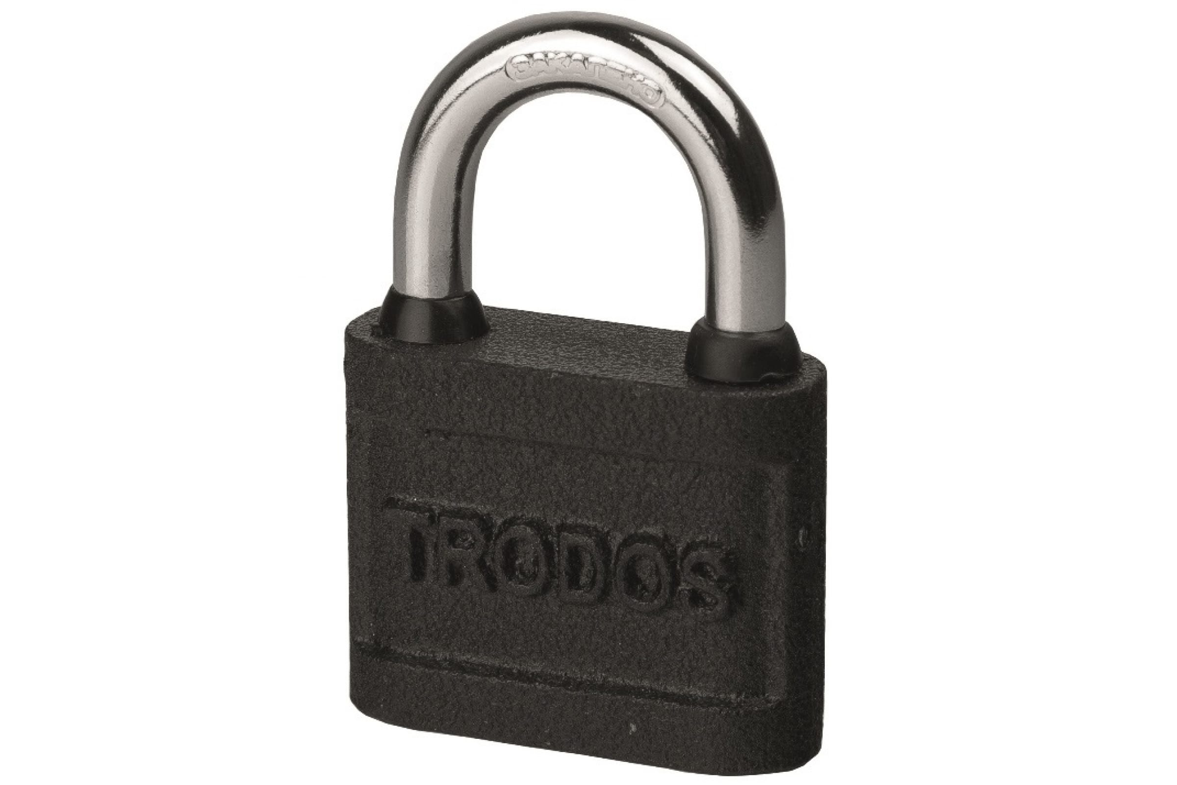 фото Trodos замок навесной чугун вс-hg45-50 box 210011