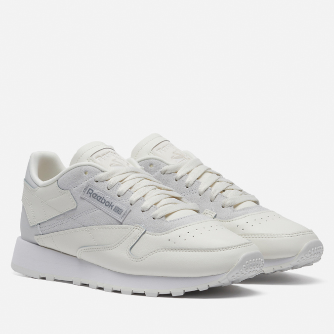 

Мужские кроссовки Reebok Classic Leather Make It Yours бежевый, размер 42.5 EU, Classic Leather Make It Yours