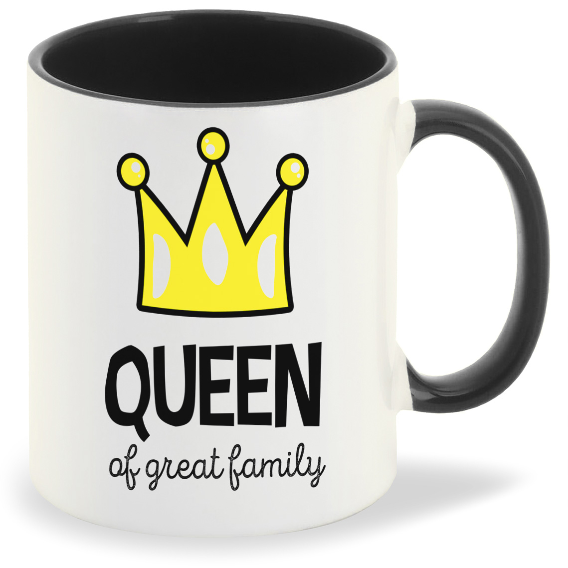 

Кружка CoolPodarok Прикол Семья Queen of great family Королева прекрасной семьи Мама, Прикол Семья Queen of great family Королева прекрасной семьи Мама