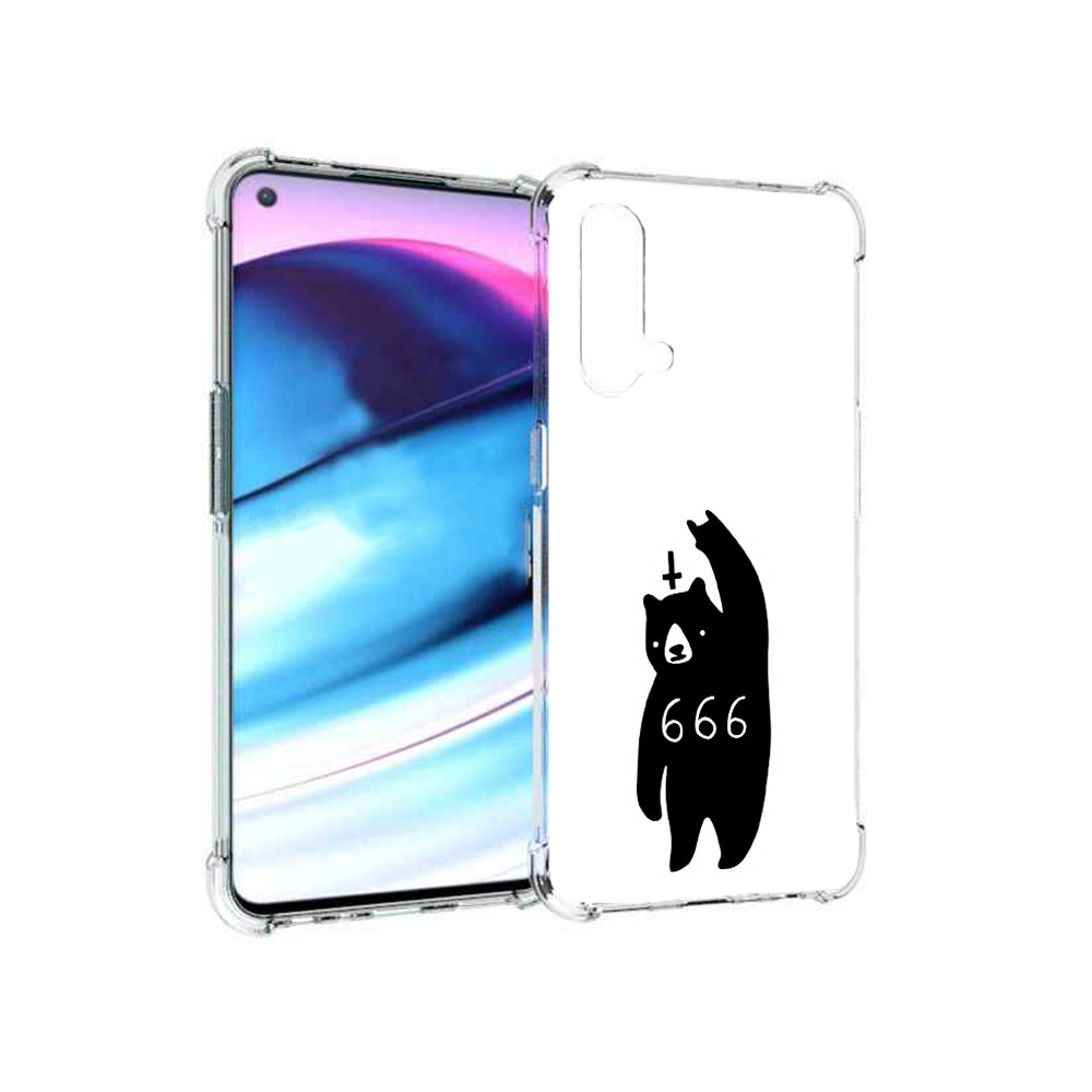 

Чехол MyPads Tocco для OnePlus Nord CE 5G медведь 666 (PT227196.126.462), Tocco