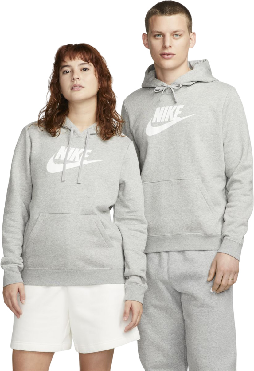 

Худи женское Nike DQ5775-063 серое XL, DQ5775-063