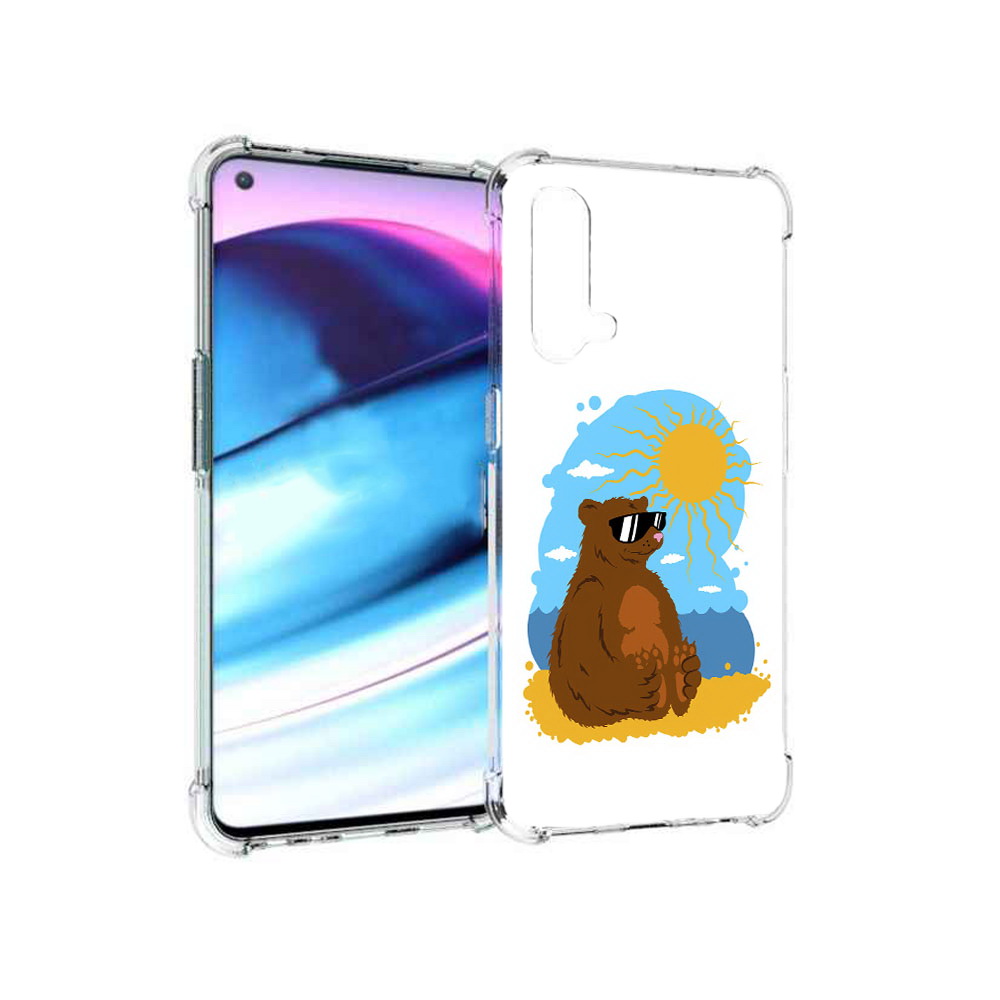 

Чехол MyPads Tocco для OnePlus Nord CE 5G медведь на чиле (PT227196.126.468), Tocco