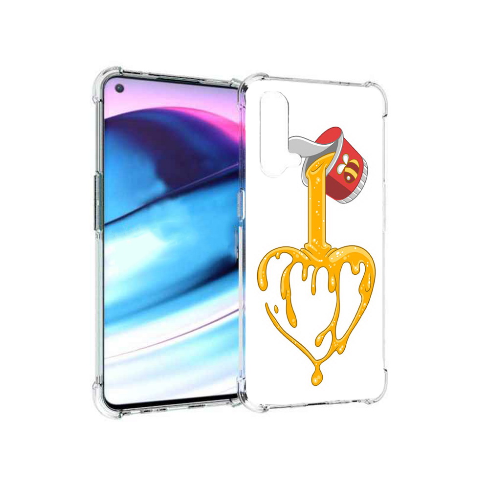 

Чехол MyPads Tocco для OnePlus Nord CE 5G медовое сердце (PT227196.126.471), Tocco