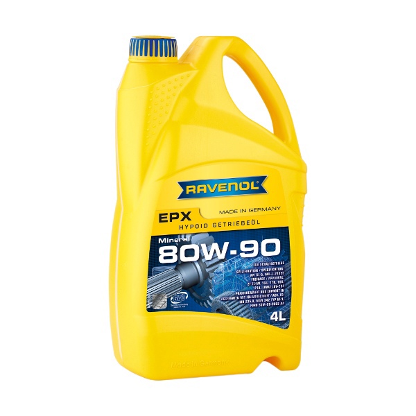 фото Трансмиссионное масло epx 80w-90 gl-5 ( 4л) (второй номер 4014835734791) ravenol арт. 1223