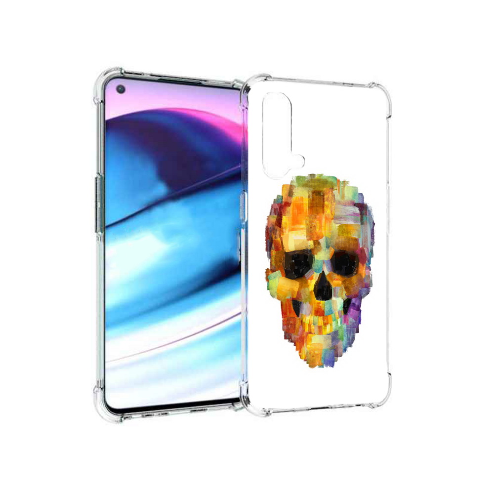 

Чехол MyPads Tocco для OnePlus Nord CE 5G нарисованный череп (PT227196.126.516), Tocco