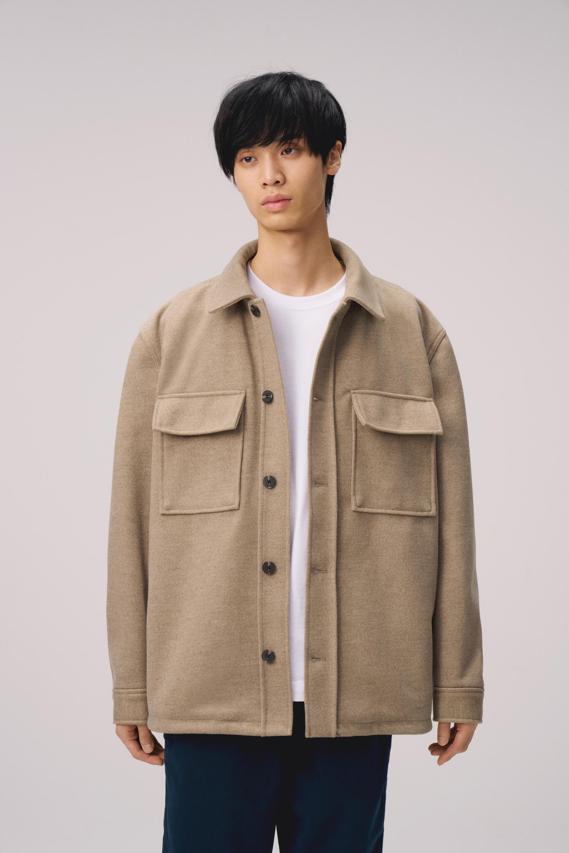 

Жакет мужской ZARA 09870800 бежевый L, 09870800
