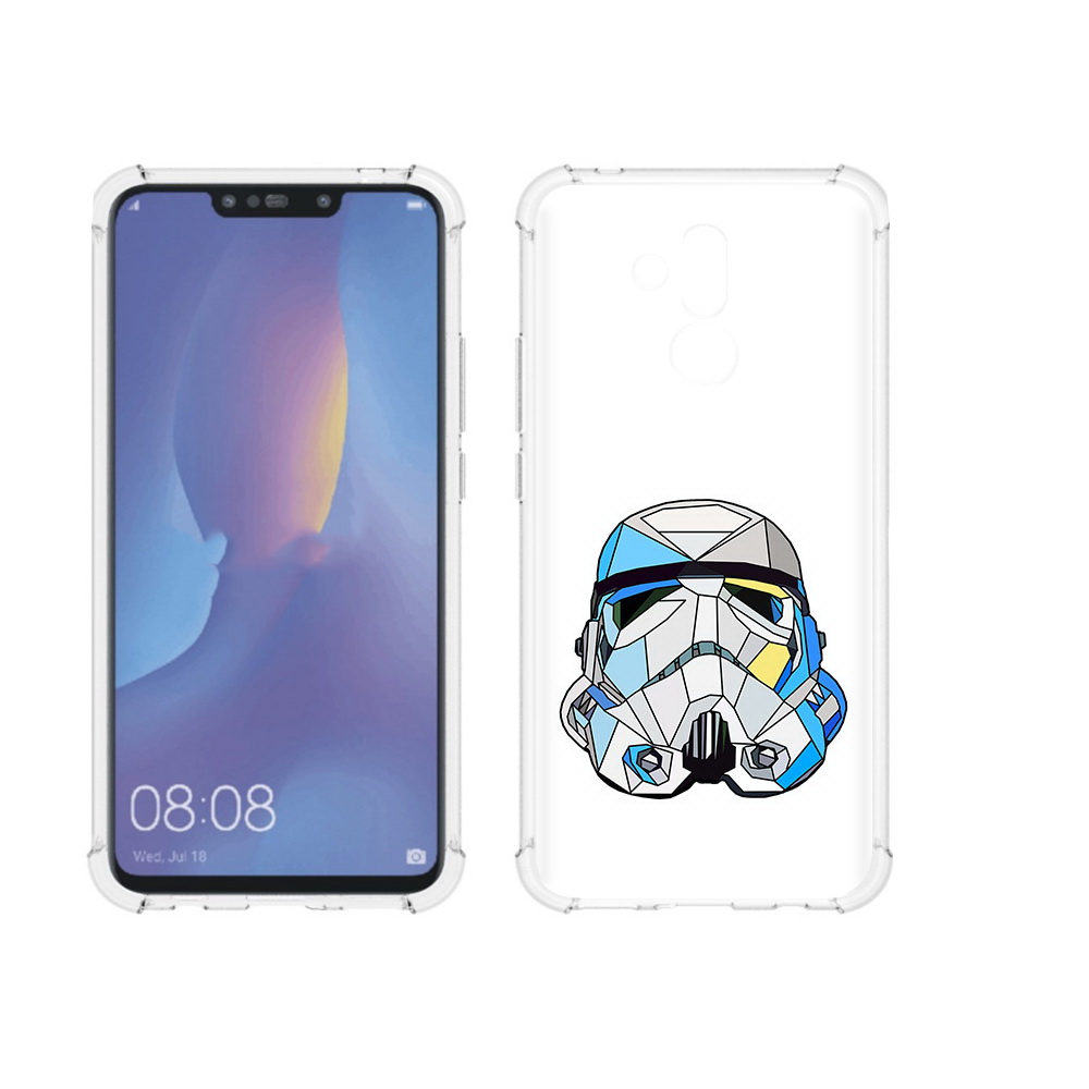 

Чехол MyPads Tocco для Huawei Mate 20 Lite star wars дарт вейдер (PT117828.66.22), Прозрачный, Tocco