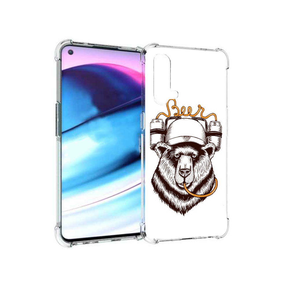 

Чехол MyPads Tocco для OnePlus Nord CE 5G пивной медведь (PT227196.126.538), Tocco