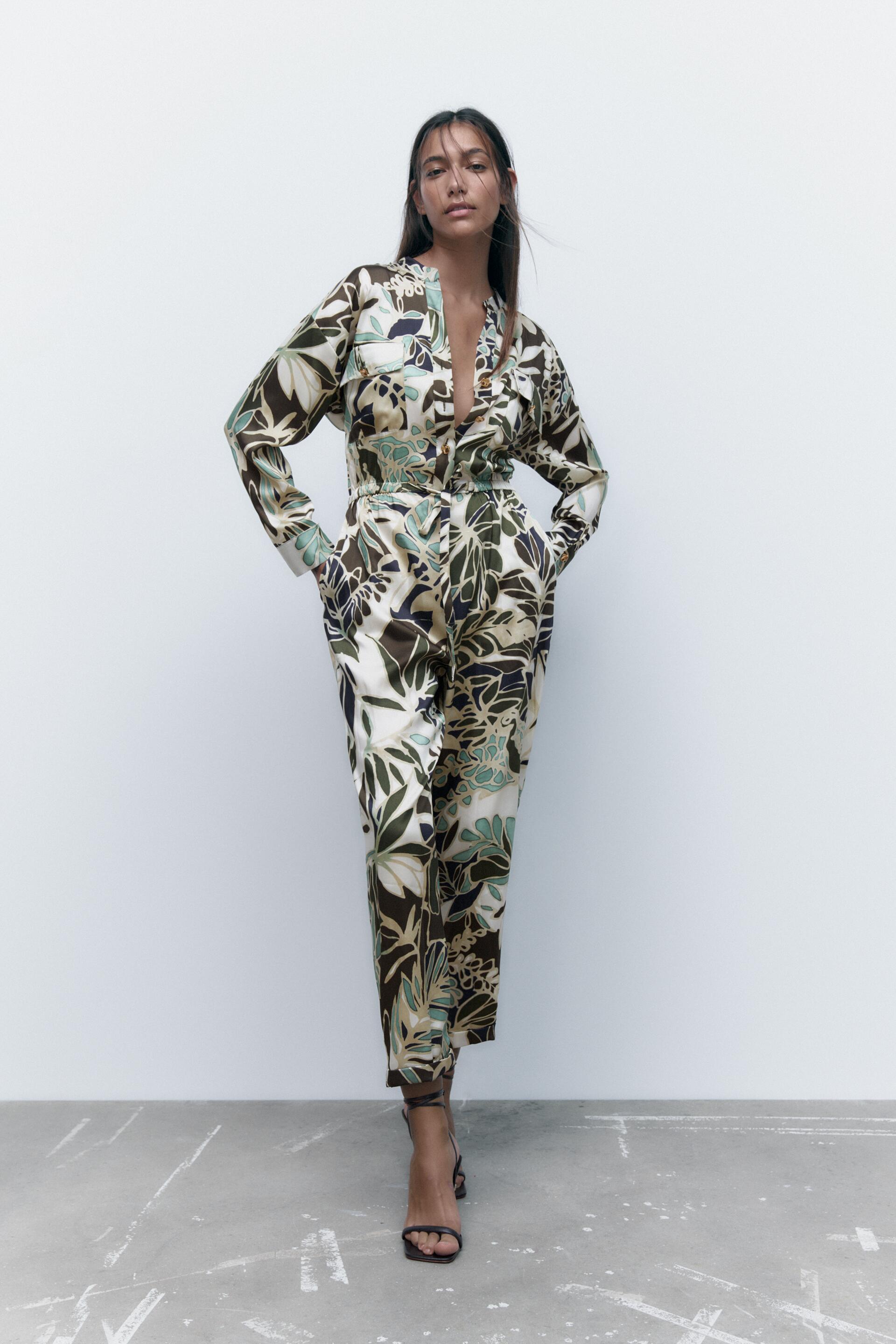 

Комбинезон женский ZARA 09878165 разноцветный S (доставка из-за рубежа), 09878165